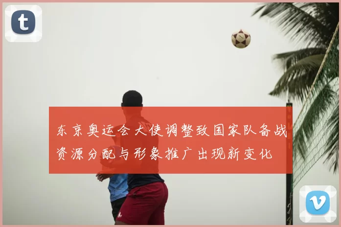 东京奥运会大使调整致国家队备战资源分配与形象推广出现新变化